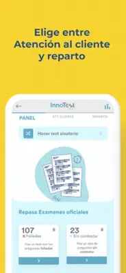 InnoTest Correos Oposiciones android App screenshot 3