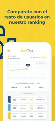 InnoTest Correos Oposiciones android App screenshot 6